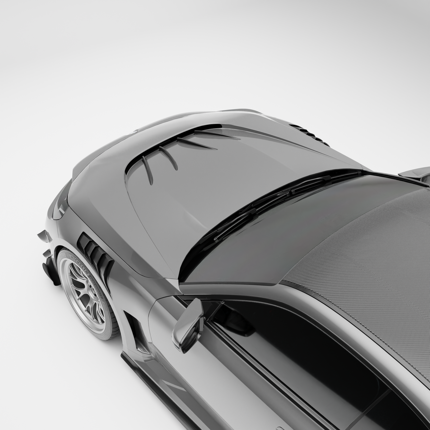 Revozport Carbon Fiber Hybrid Front Fenders - 2023+ BMW M2 (G87)