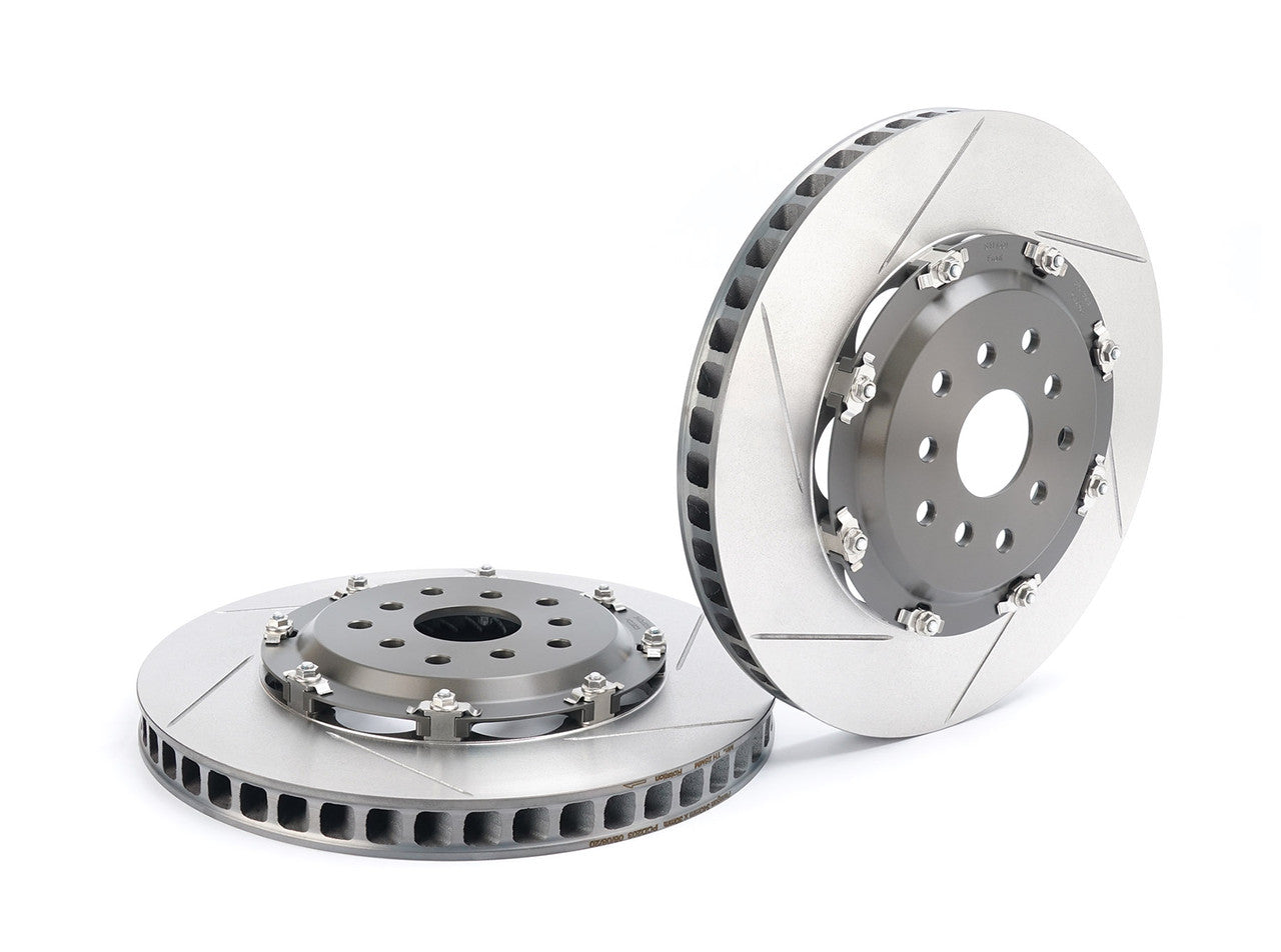 Paragon 2-piece Rotors Front Pair 326mm x 30mm (12.83" x 1.18") *4-pot Calipers Only* - 2015-2021 Subaru WRX/STI (VA), 2008-2014 Subaru WRX/STI (GR/GV)