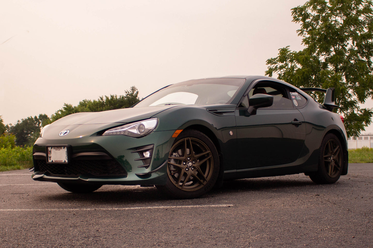 Verus Engineering Dive Plane (Canard) Kit - 2017-2021 Toyota GT86 (ZN6)