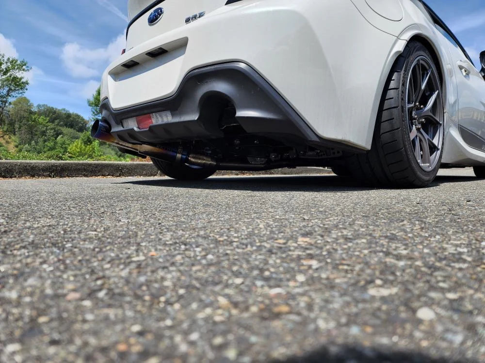 RK TItanium Single Exit Signature Exhaust - 2022+ Subaru BRZ/Toyota GR86 (ZD8/ZN8)
