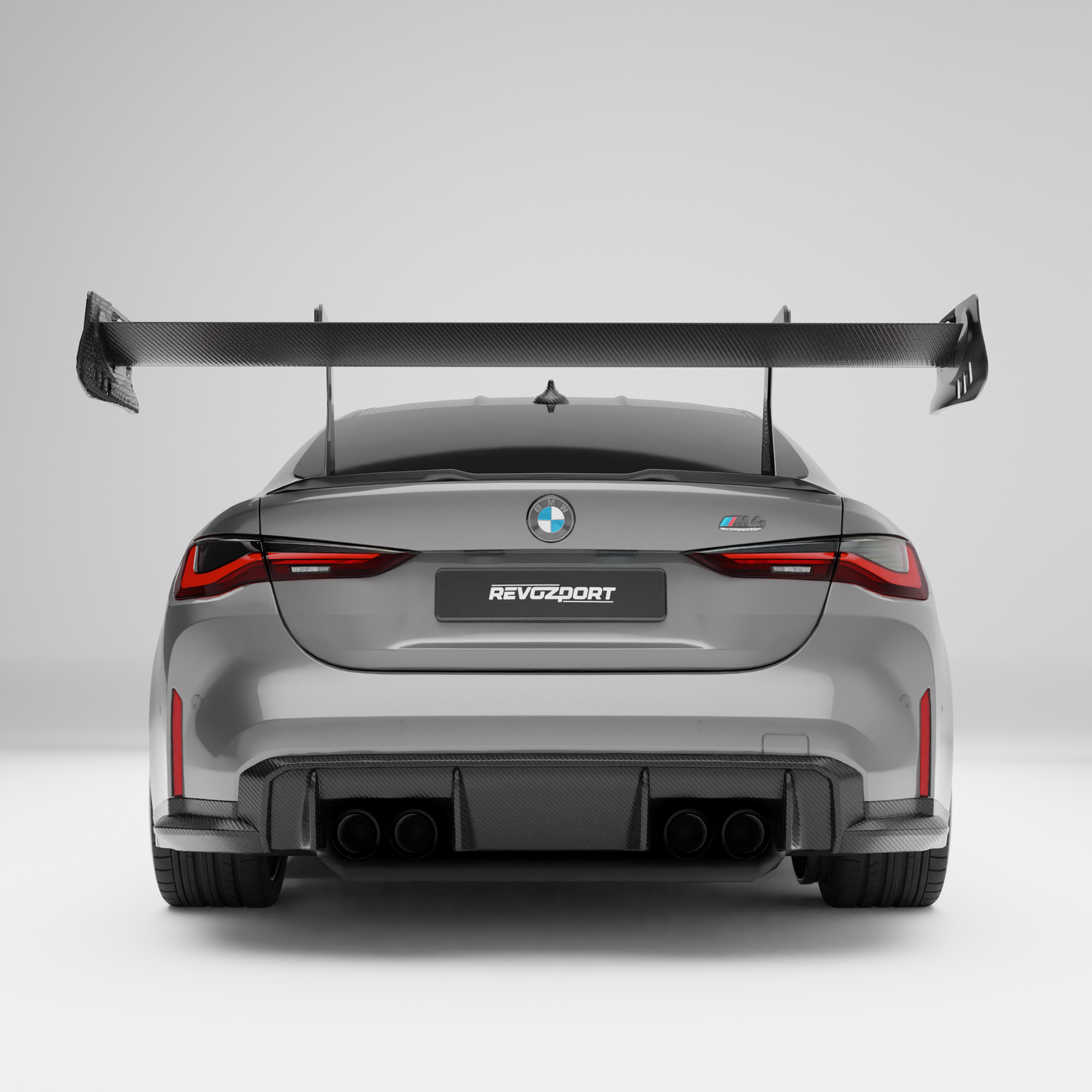 Revozport Carbon Fiber Rear Wing - 2021+ BMW M4 (G82)