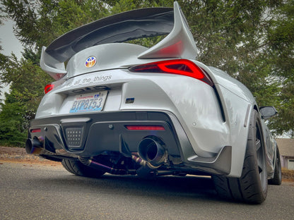 RK Titanium Street Edition Dual Exit Exhaust (Valved) - 2019+ Toyota Supra (MK5)