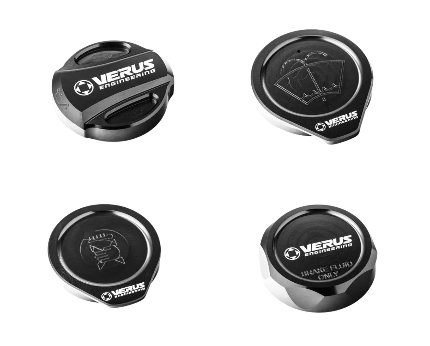 Verus Engineering Engine Bay Cap Kit - 2008-2014 Subaru WRX/STI (GR/GV)