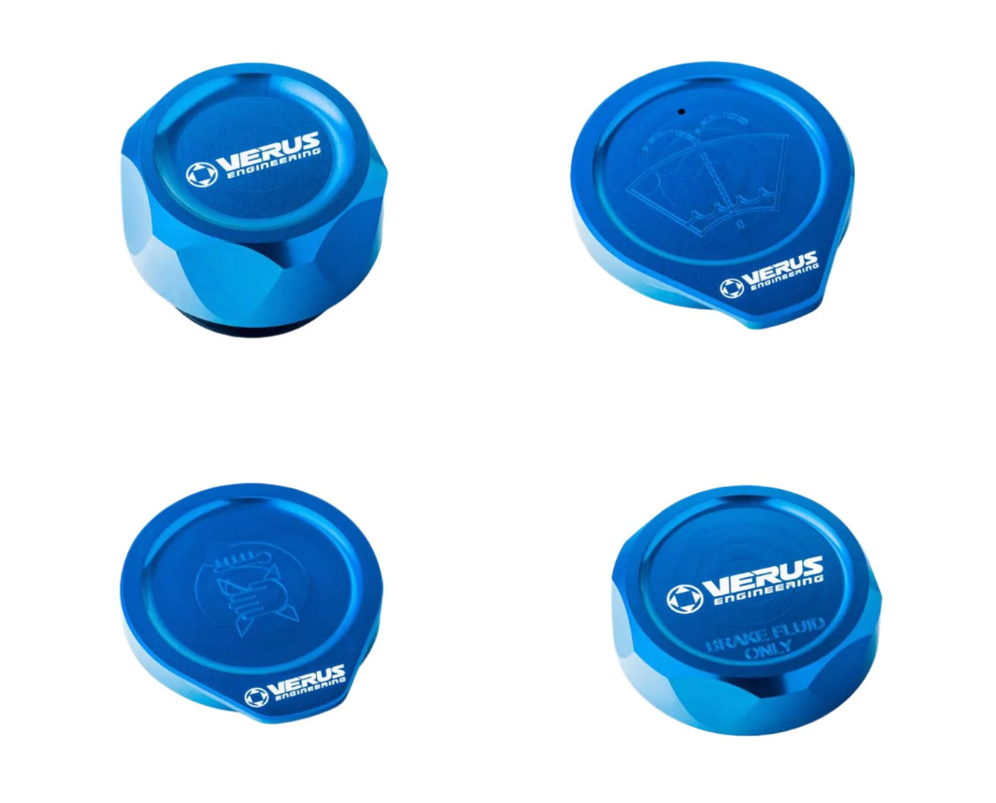 Verus Engineering Engine Bay Cap Kit - 2008-2014 Subaru WRX/STI (GR/GV)