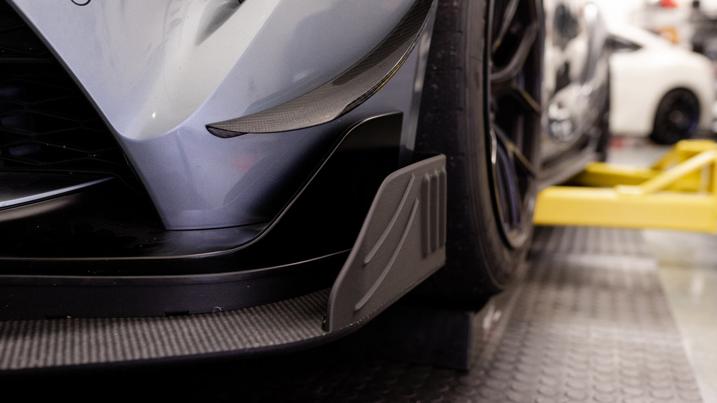 Verus Engineering Front Splitter Endplates, High Downforce Splitter - 2019+ Toyota Supra (MK5)