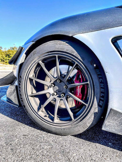 Paragon 2-piece Rotors Front Pair 348mm x 36mm (13.70" x 1.42") - 2019+ Toyota Supra (MK5)