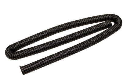 Hose - High-Temp Silicone Brake Duct Hose, 3" Dia. Black, 12 Feet Long