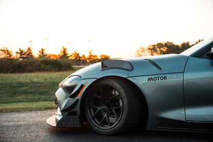 Verus Engineering Carbon Cooling Fender Vent - 2019+ Toyota Supra (MK5)