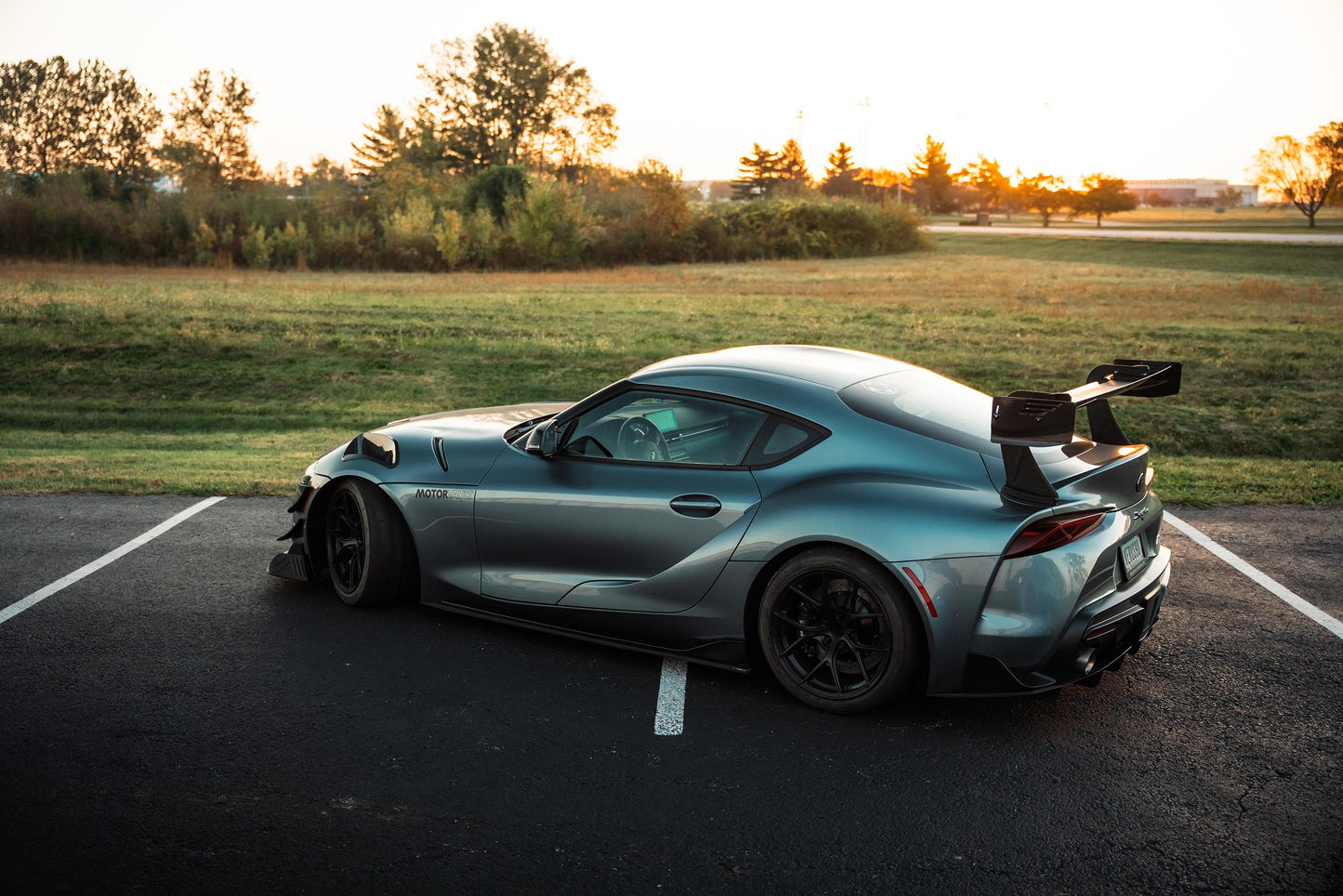 Verus Engineering Carbon Cooling Fender Vent - 2019+ Toyota Supra (MK5)