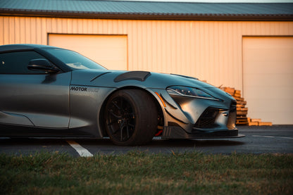 Verus Engineering Carbon Cooling Fender Vent - 2019+ Toyota Supra (MK5)