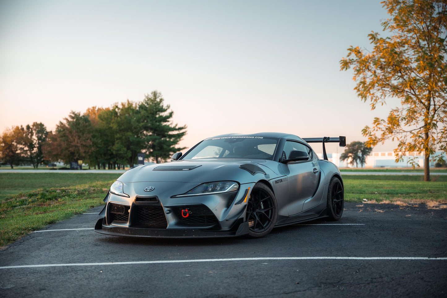 Verus Engineering Carbon Cooling Fender Vent - 2019+ Toyota Supra (MK5)