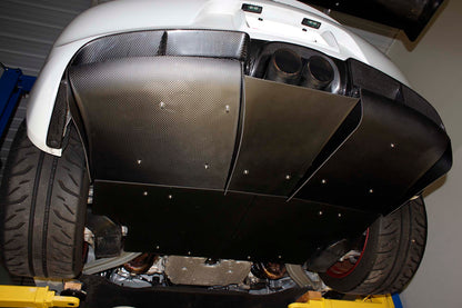 Verus Engineering Carbon Rear Diffuser - 2015-2016 Porsche Cayman GT4 (981)