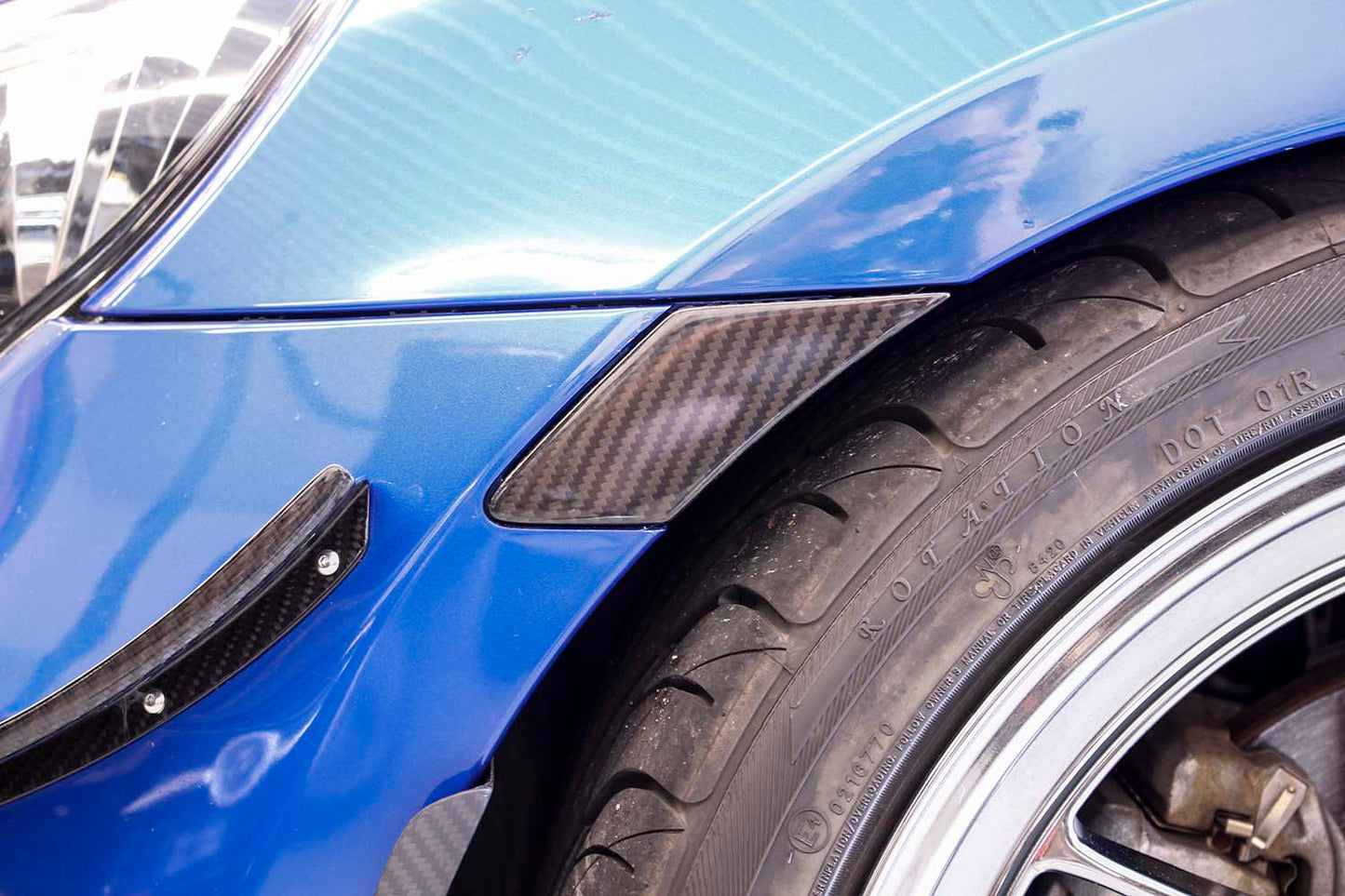 Verus Engineering Carbon Fiber Side Marker Replacement Kit - 2013-2021 BRZ/FRS/GT86 (ZN6/ZC6)