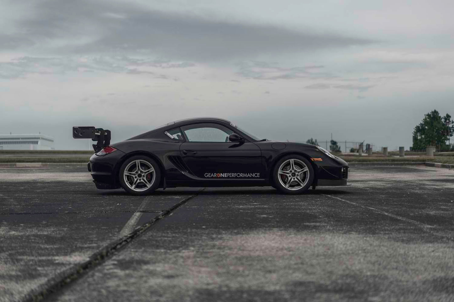 Verus Engineering V1X Rear Wing Kit - 2006-2012 Porsche Cayman (987.1/987.2)