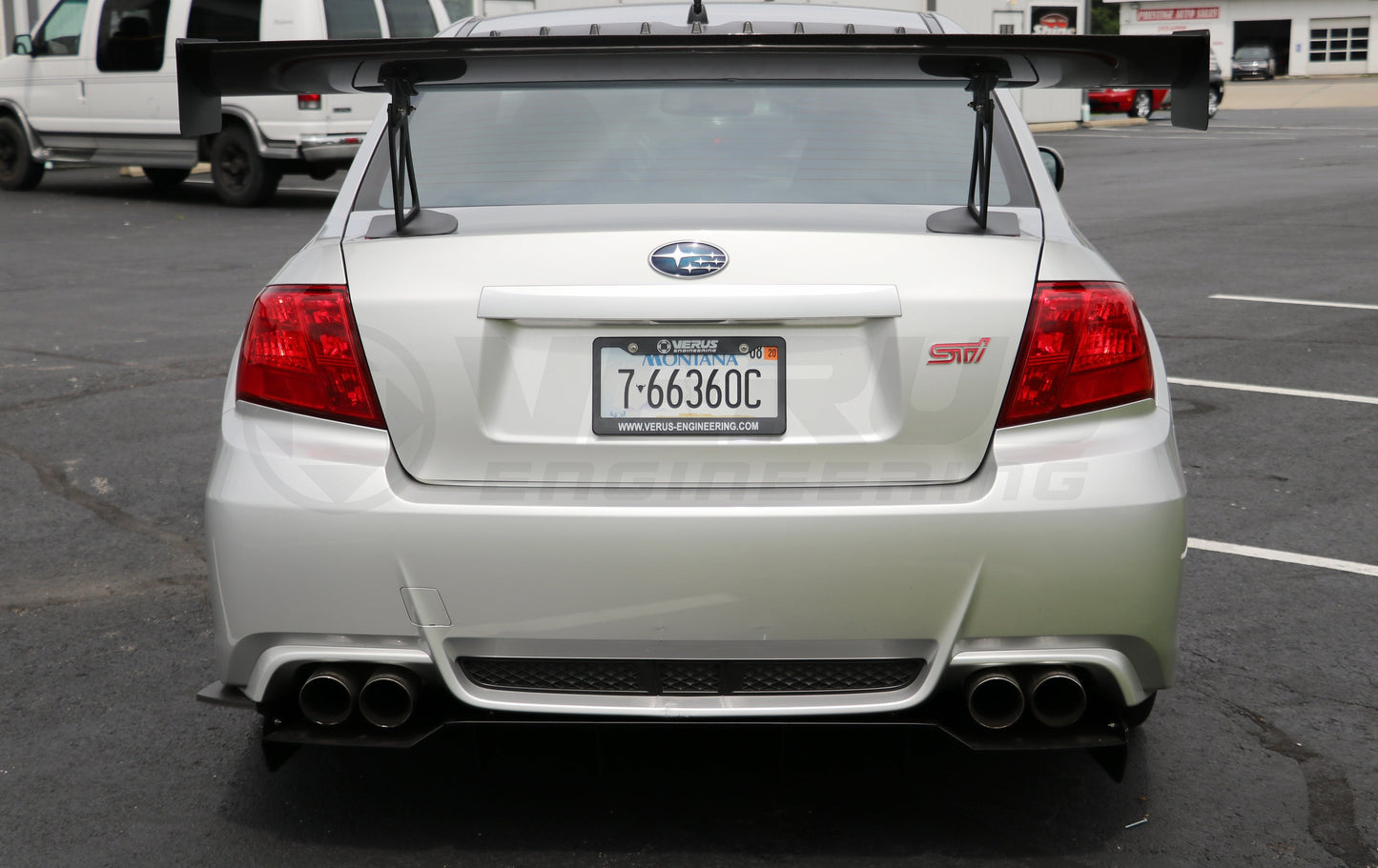 Verus Engineering UCW Rear Wing Kit - 2008-2014 Subaru STI (GV)