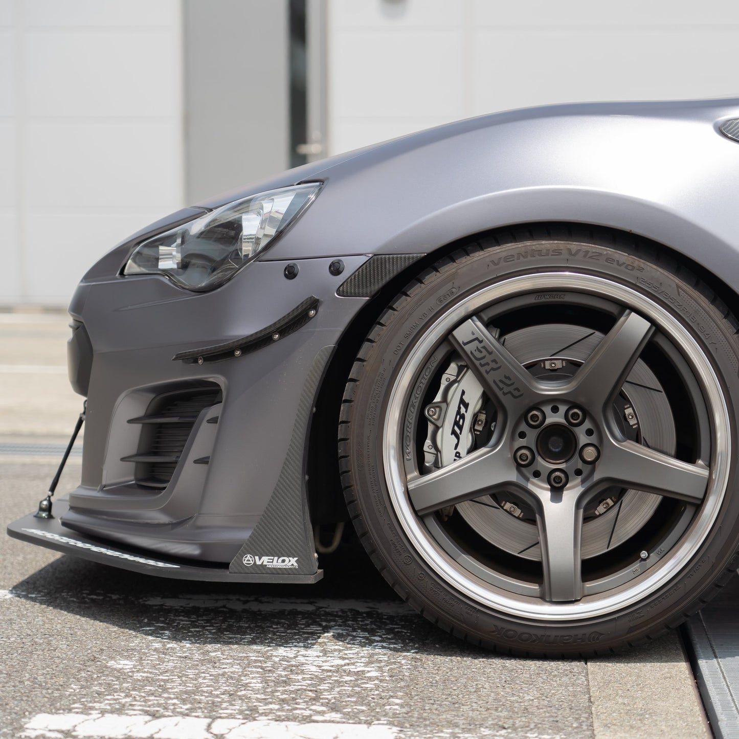 Verus Engineering Two-Piece Front Splitter Kit - 2017-2021 BRZ/GT86 (ZN6/ZC6)