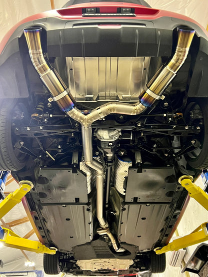 RK Titanium Dual Exit Track Exhaust - 2022+ Subaru BRZ/Toyota GR86 (ZD8/ZN8)