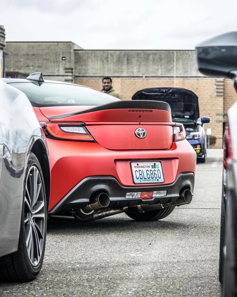 RK Titanium Dual Exit Track Exhaust - 2022+ Subaru BRZ/Toyota GR86 (ZD8/ZN8)