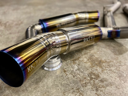 RK Titanium Dual Exit Track Exhaust - 2022+ Subaru BRZ/Toyota GR86 (ZD8/ZN8)