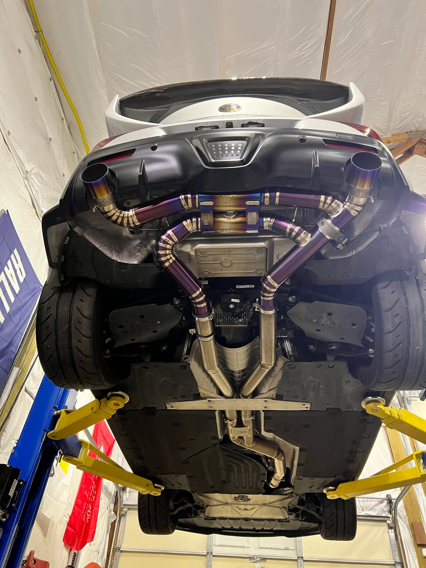 RK Titanium Street Edition Dual Exit Exhaust (Valved) - 2019+ Toyota Supra (MK5)